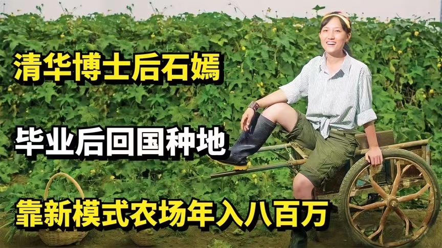 清华博士后石嫣:毕业后回国种地
