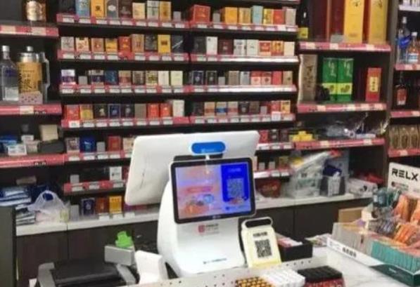繁华商业街超市